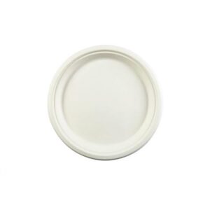 10" Compostable Sugarcane Plates 500/case