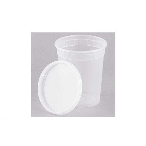 32-oz Hi-Heat Containers With Lids 240/Case
