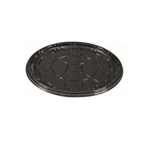 16" Black Round Cater Tray 25/case