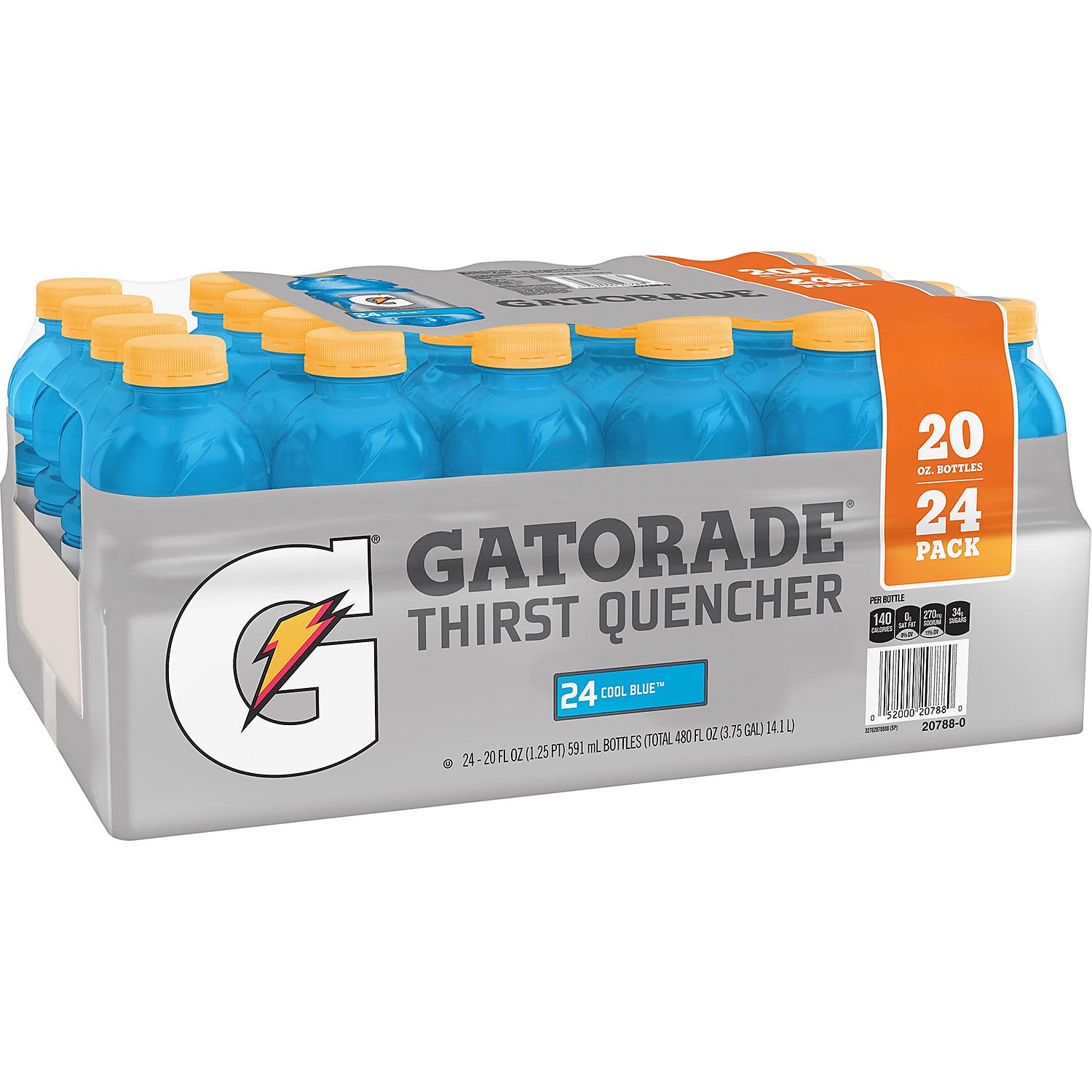 Gatorade 24/20-oz Bottles/Case
