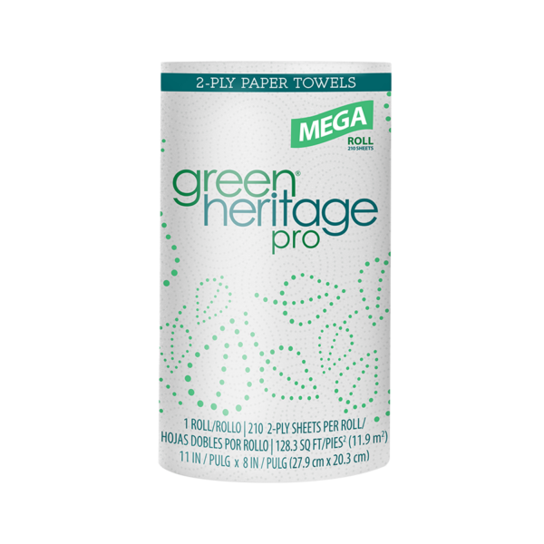 Green Heritage Kitchen Roll Towel 30/case
