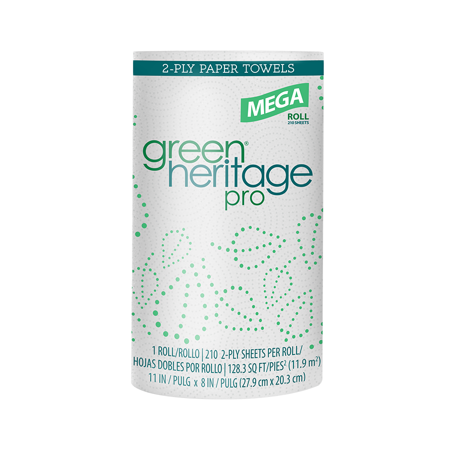 Green Heritage Kitchen Roll Towel 30/case
