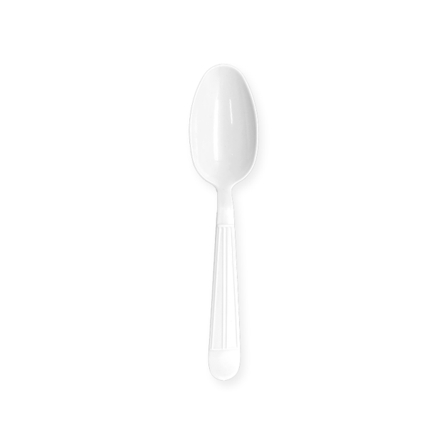 Heavy Duty White Teaspoon Bulk Packed, 1000/case