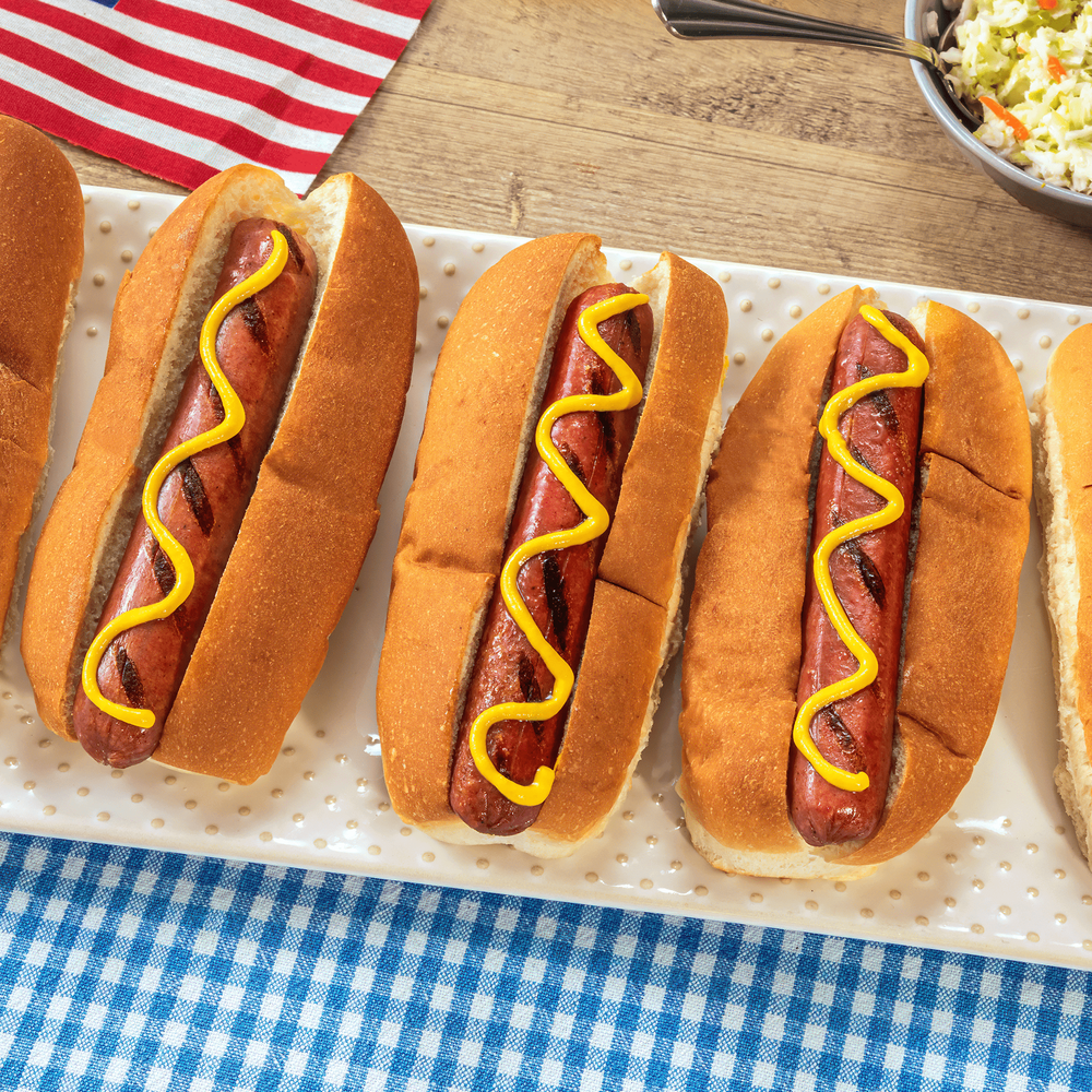 Heritage Oven Hot Dog Roll 6″ Individual Pack of 12