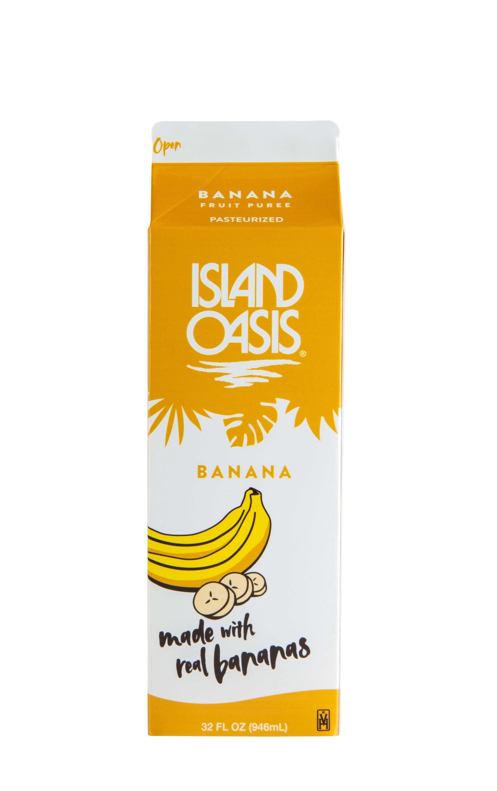 Island Oasis Beverage Mix Banana 12/32-oz/Case