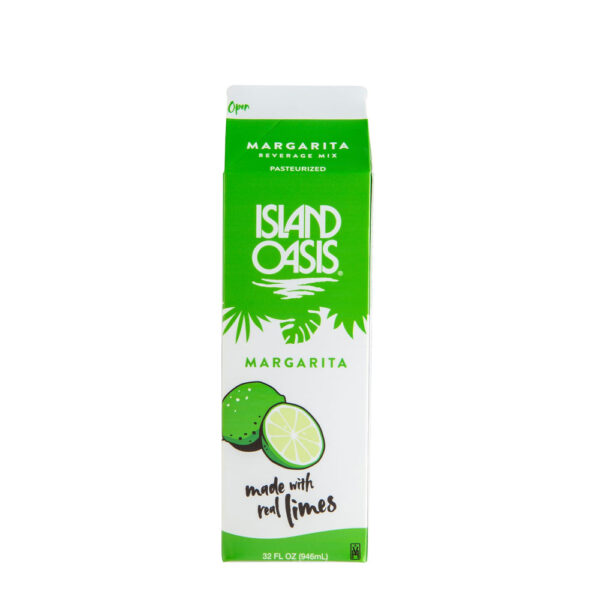 Island Oasis Beverage Mix Margarita 12/1-Quart/Case - Image 2