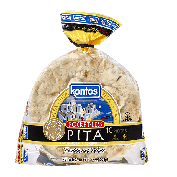 Kontos Pita 7″ Bread 120-Count/Case