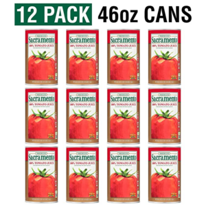 Sacramento Tomato Juice 12 46-oz Cans/Case